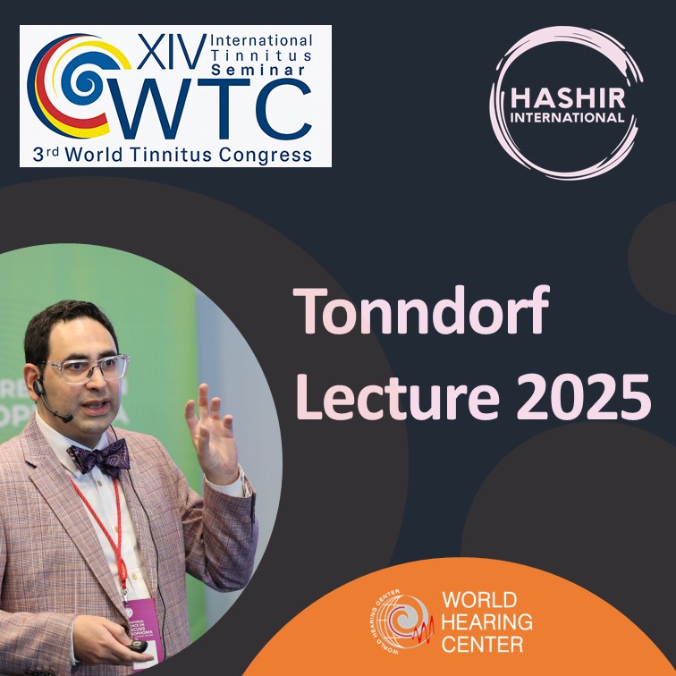 Dr Hashir Aazh Delivers Prestigious Tonndorf Lecture at the 3rd World Tinnitus Congress