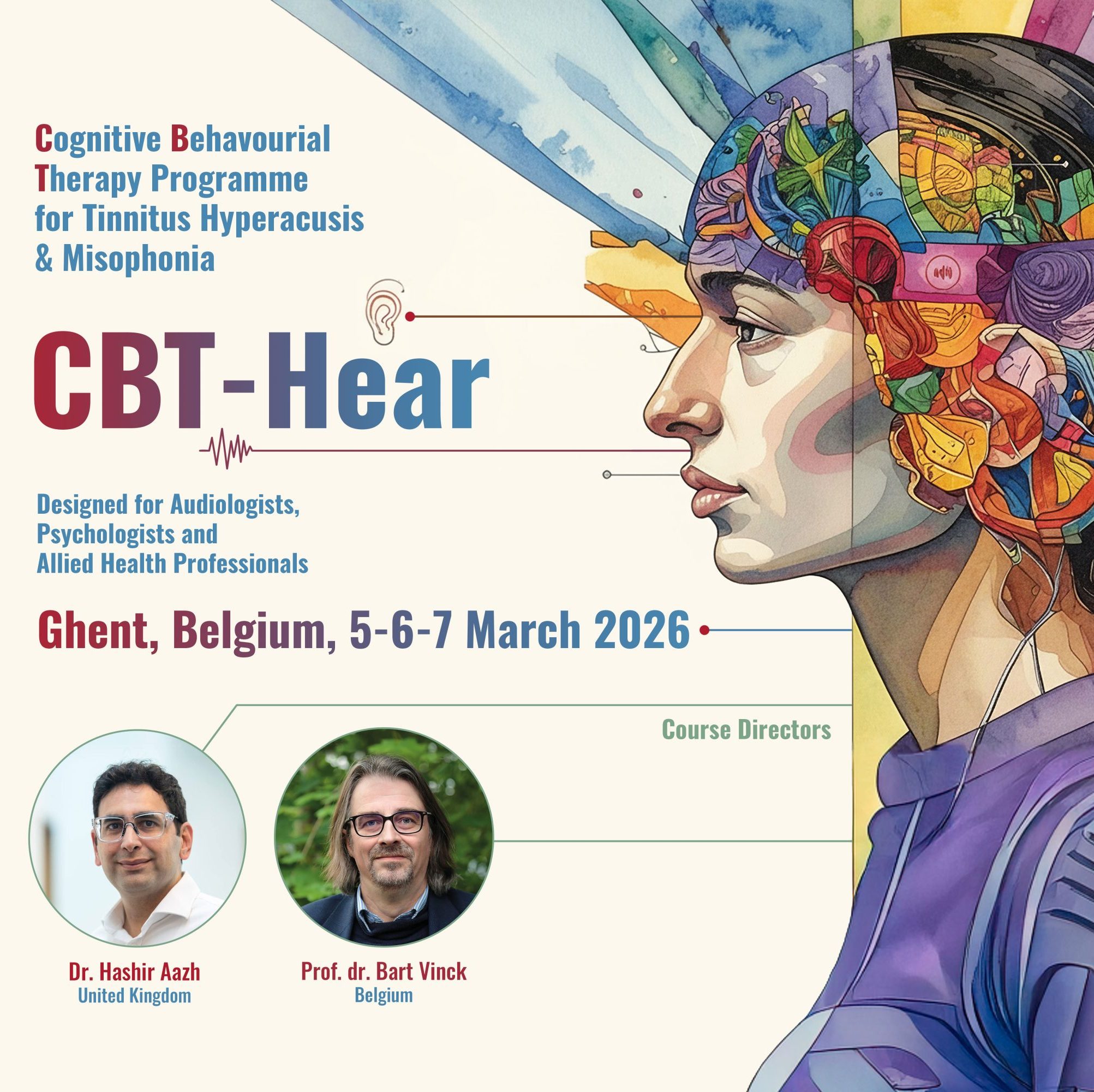 CBT-Hear Masterclass (5-7 March 2026, Belgium)